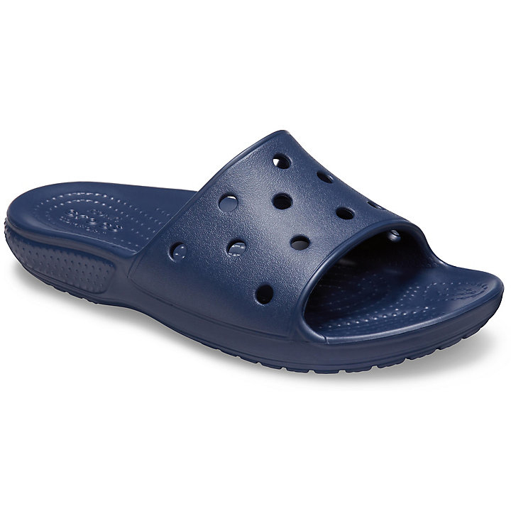 Sandales Crocs Classiche Claquette Bleu Marine Enfant | KRB-4975884