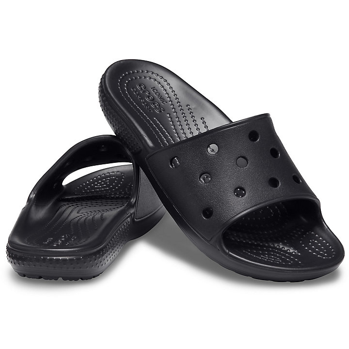 Sandales Crocs Classiche Claquette Noir Enfant | FVV-2205957