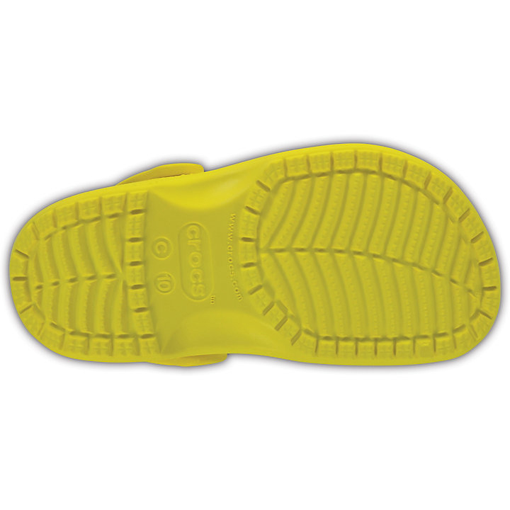 Sabots Crocs Classiche Clog Citron Enfant | MQE-2630340