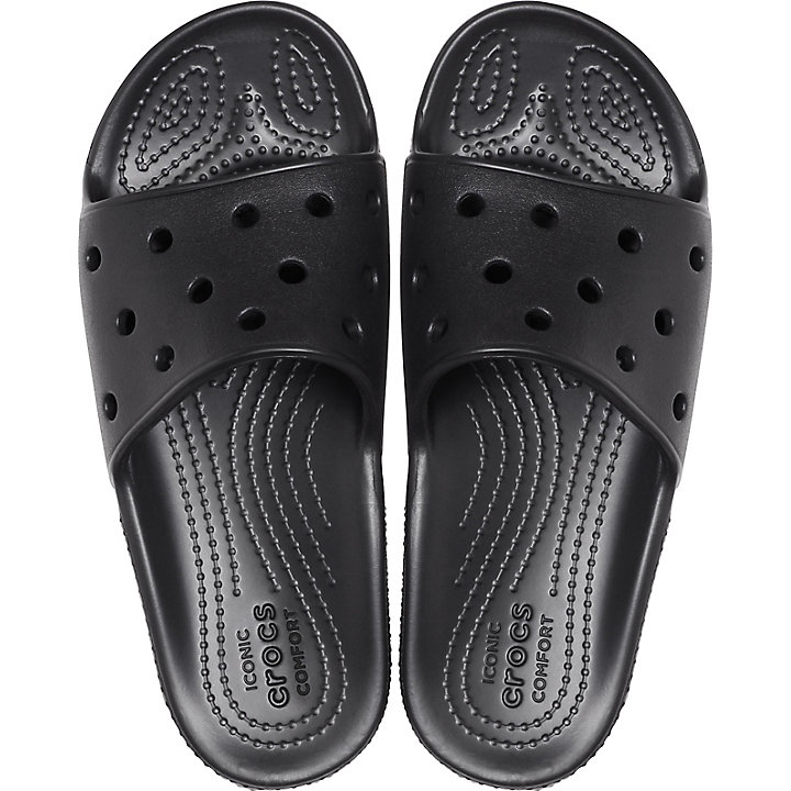 Sandales Crocs Classiche Claquette Noir Enfant | FVV-2205957