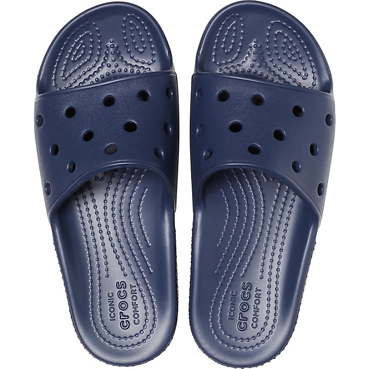 Sandales Crocs Classiche Claquette Bleu Marine Enfant | KRB-4975884