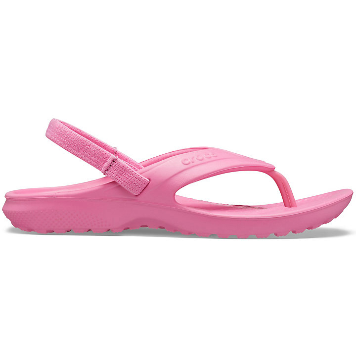 Sandales Crocs Classiche Flip Rose Enfant | PRQ-6679760