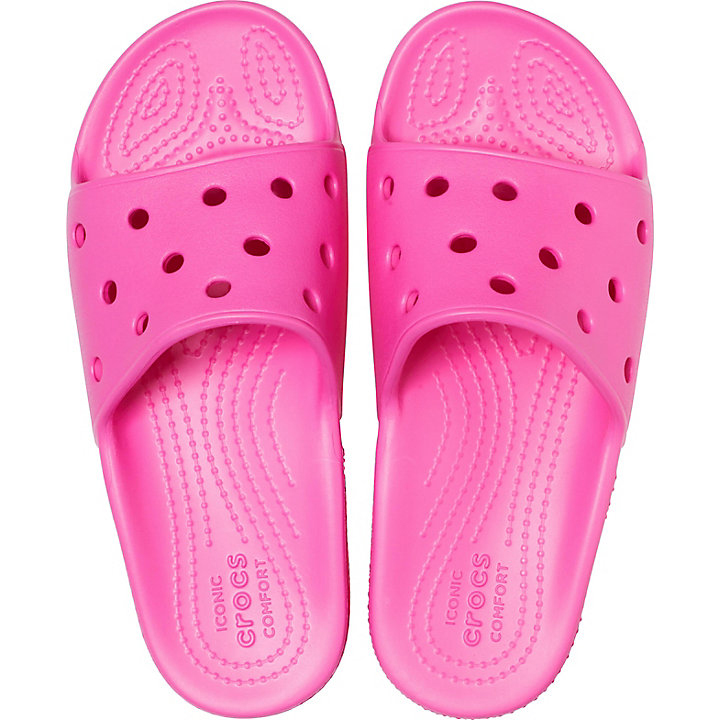 Sandales Crocs Classiche Claquette Rose Enfant | NLK-1648618