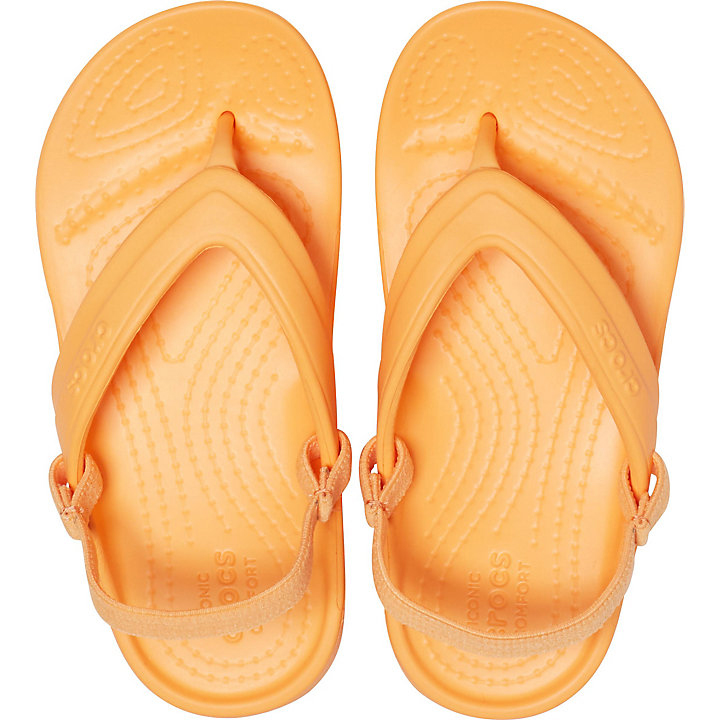 Sandales Crocs Classiche Flip Orange Enfant | LEZ-0815360