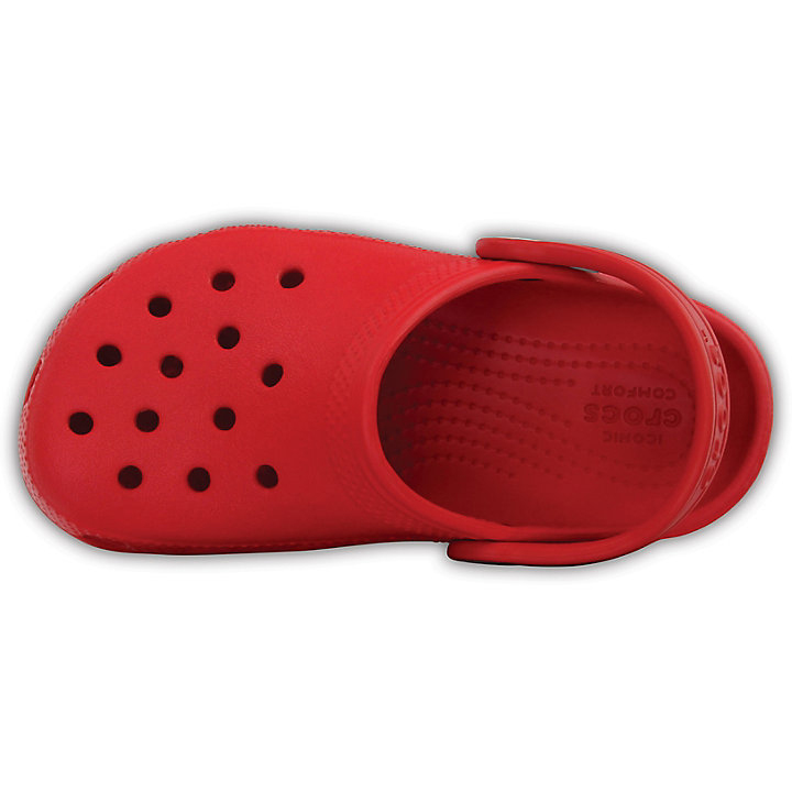 Sabots Crocs Classiche Clog Rouge Foncé Enfant | HDU-7914899