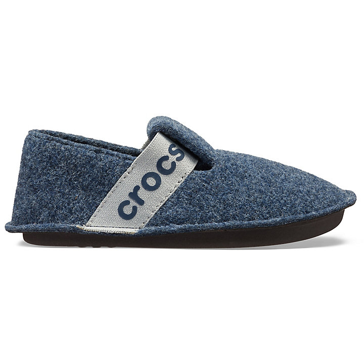 Chaussons Crocs Classiche Chaussons Bleu Marine Enfant | XJT-2332233