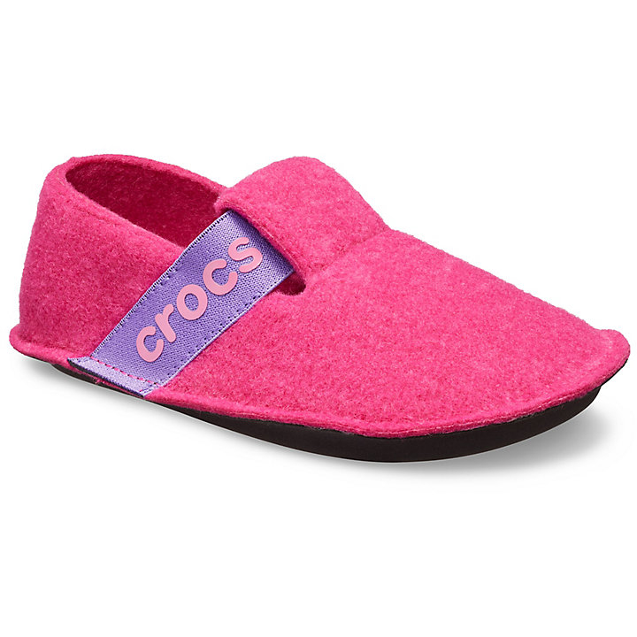 Chaussons Crocs Classiche Chaussons Rose Enfant | UIC-0493709