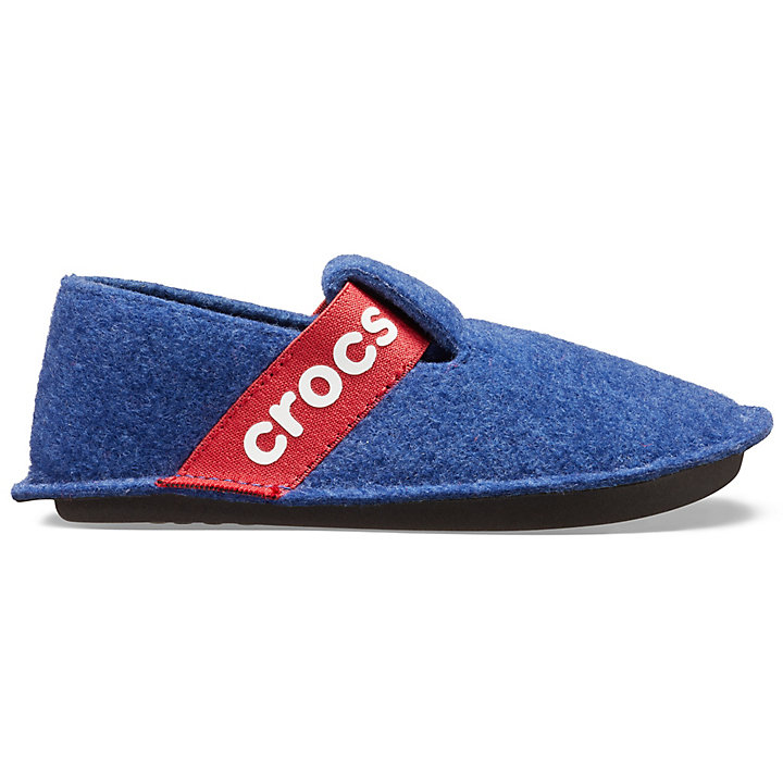 Chaussons Crocs Classiche Chaussons Bleu Enfant | HJL-7241165