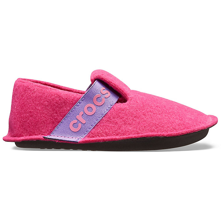 Chaussons Crocs Classiche Chaussons Rose Enfant | UIC-0493709