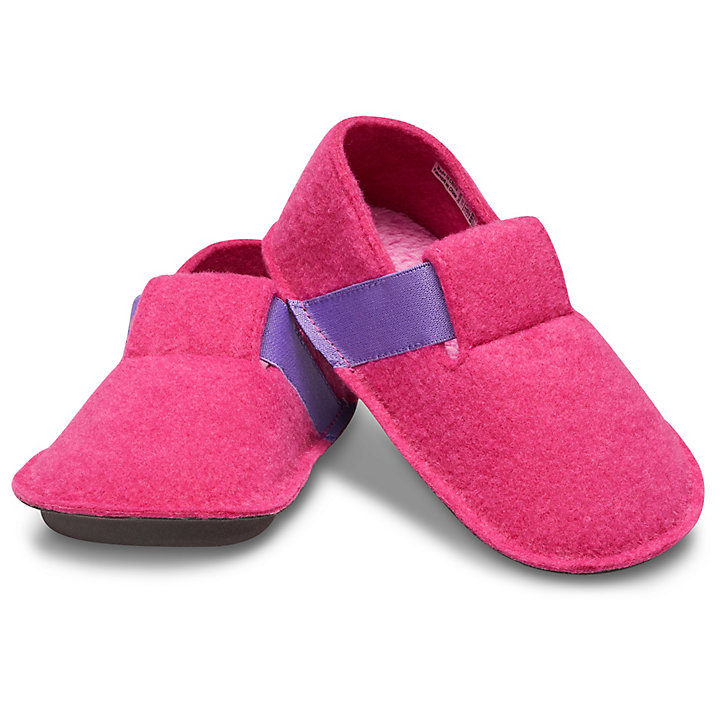 Chaussons Crocs Classiche Chaussons Rose Enfant | UIC-0493709