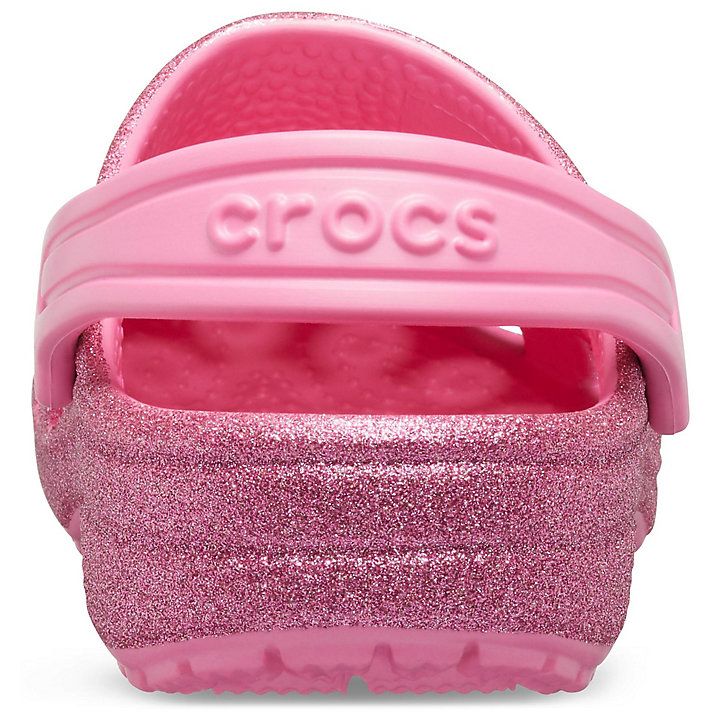 Sabots Crocs Classiche Glitter Clog Rose Enfant | VKG-3410483