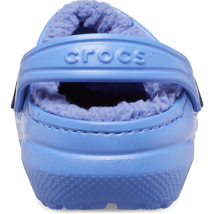 Chaussons Crocs Classiche Doublée Clog Bleu Enfant | XEK-2830830