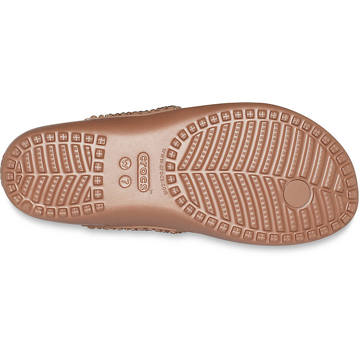 Tong Crocs Kadee II Embellished Flip Cuivre Femme | SHI-4047732