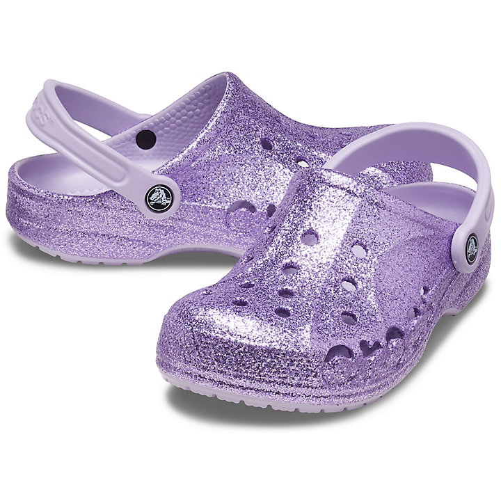 Sabots Crocs Baya Glitter Clog Lavande Femme | PZP-1163163