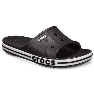 Claquette Crocs Bayaband Claquette Noir Blanche Femme | VQL-5179884