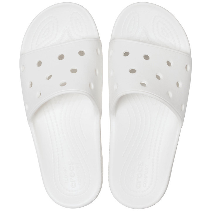 Claquette Crocs Classiche Claquette Blanche Femme | PRB-9224970