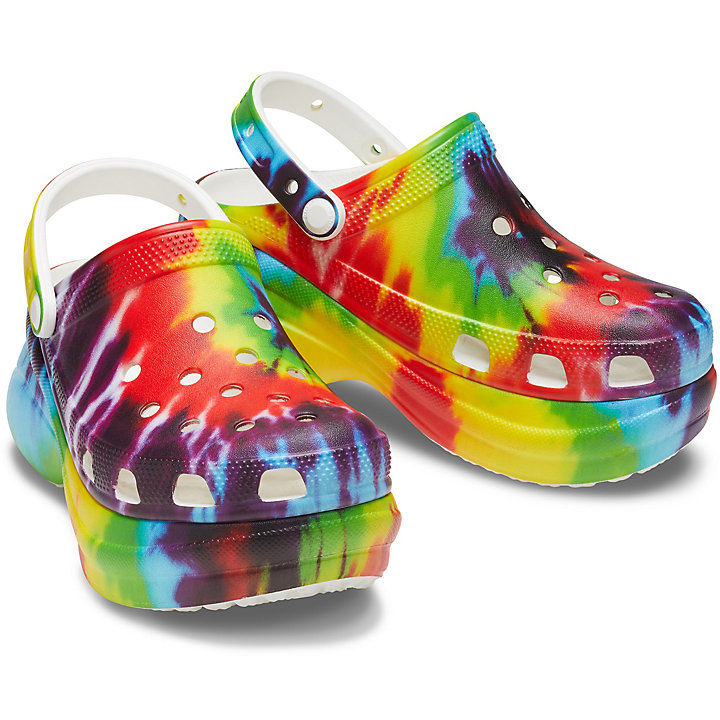 Sabots Crocs Classiche Bae Tie-Dye Graphic Clog Multicolore Femme | VPP-5699084