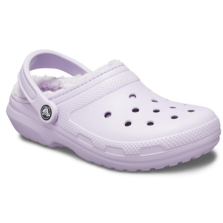 Sabots Crocs Classiche Doublée Clog Lavande Femme | MGL-4989052