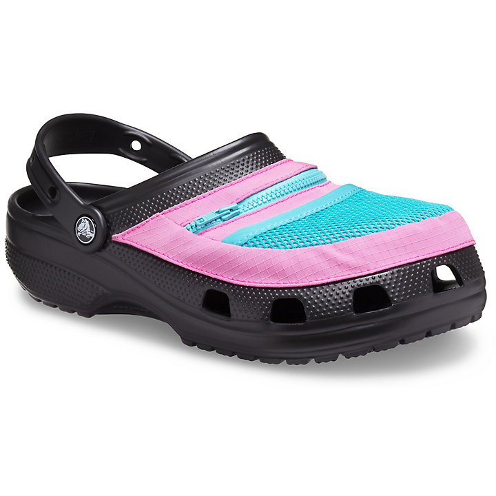 Sabots Crocs Classiche Venture Pack Clog Noir Rose Femme | JVZ-7896055