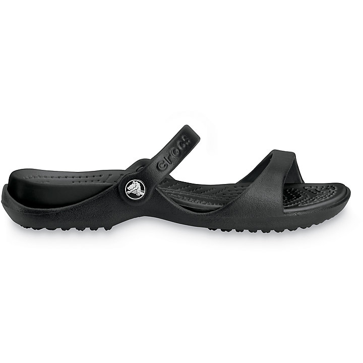 Sandales Crocs Cleo Sandal Noir Femme | VWQ-8649950