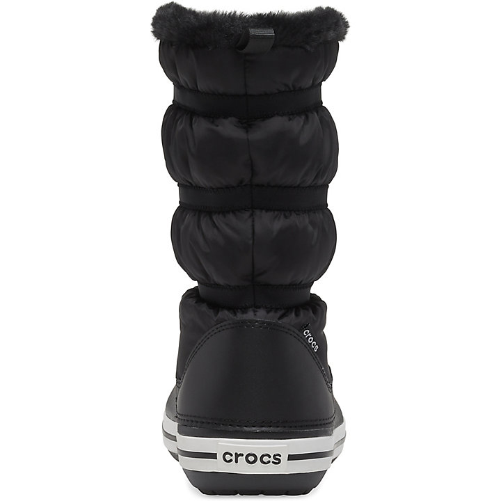 Bottes Crocs Crocband Boot Noir Femme | JTK-5256701