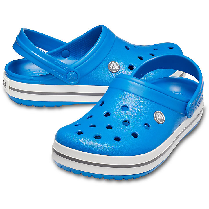 Sabots Crocs Crocband Clog Bleu Grise Femme | NTI-0774049