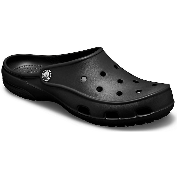 Sabots Crocs Freesail Clog Noir Femme | BSF-5477242