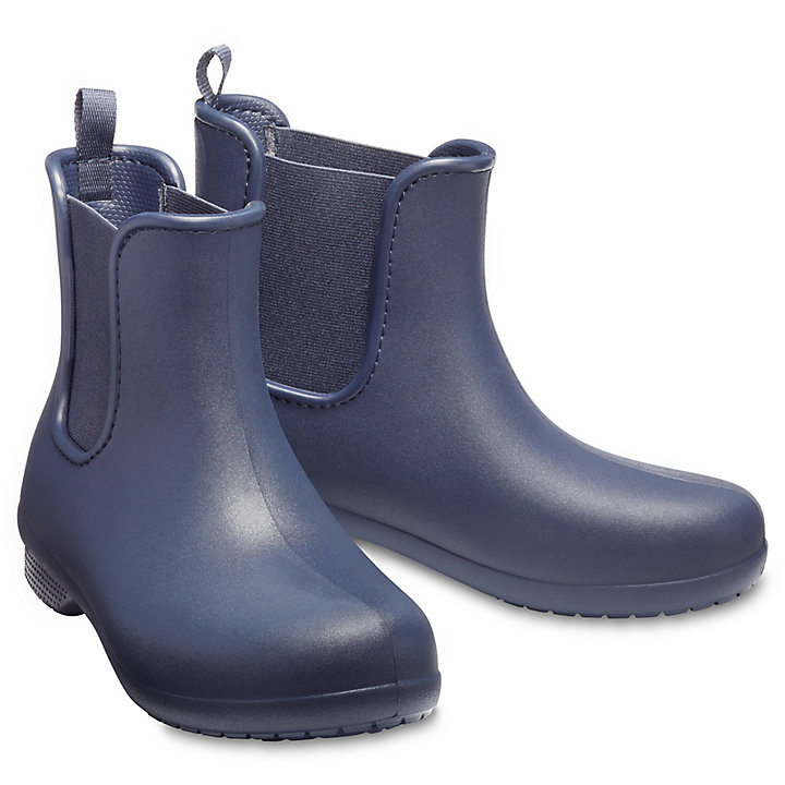 Bottes Crocs Freesail Chelsea Boot Bleu Marine Bleu Marine Femme | ZJN-2468694