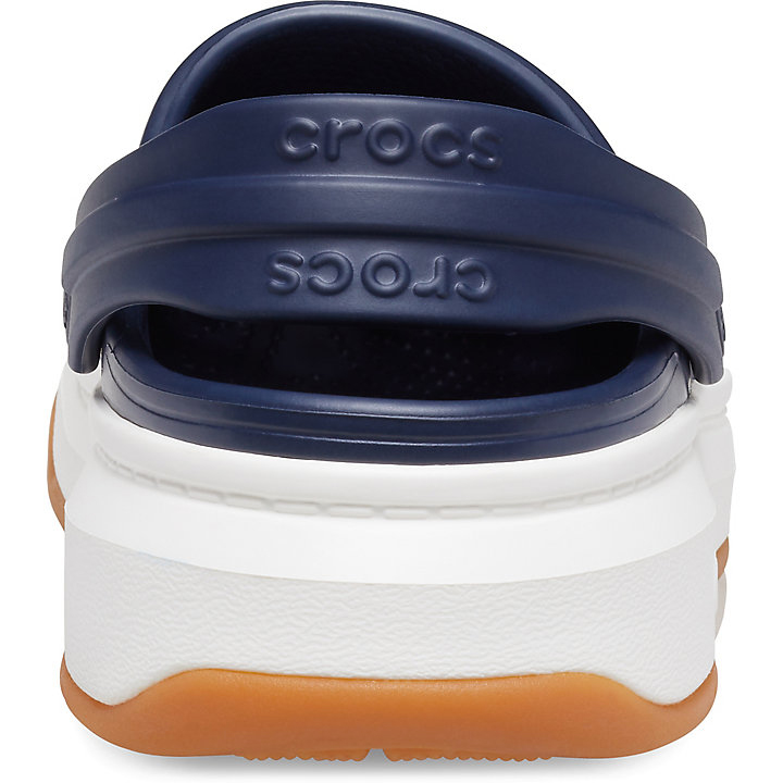 Sabots Crocs Crocband Full Force Clog Bleu Marine Blanche Femme | GKD-6735008