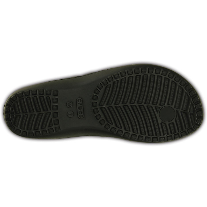 Tong Crocs Kadee II Flip Noir Femme | JMQ-5396839