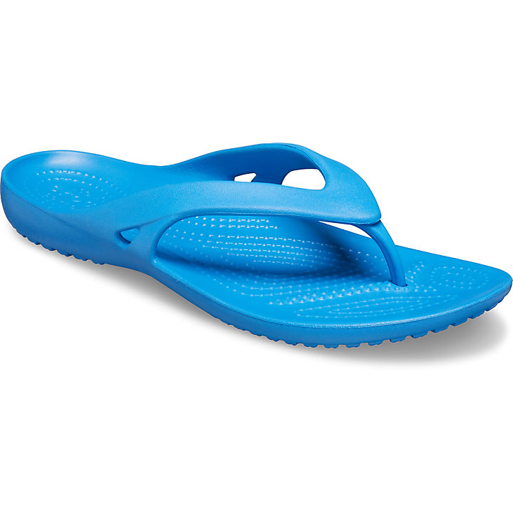 Tong Crocs Kadee II Flip Bleu Femme | HFB-6120303