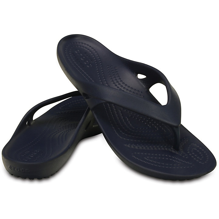 Tong Crocs Kadee II Flip Bleu Marine Femme | WVL-4550024