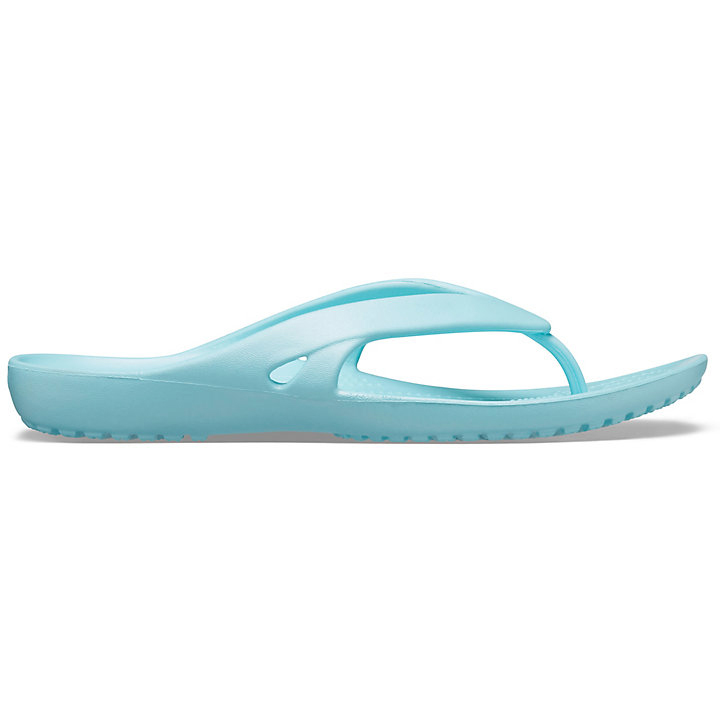 Tong Crocs Kadee II Flip Bleu Clair Femme | RKH-0137132