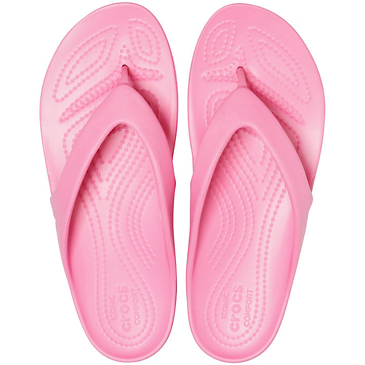 Tong Crocs Kadee II Flip Rose Femme | JTF-9427426