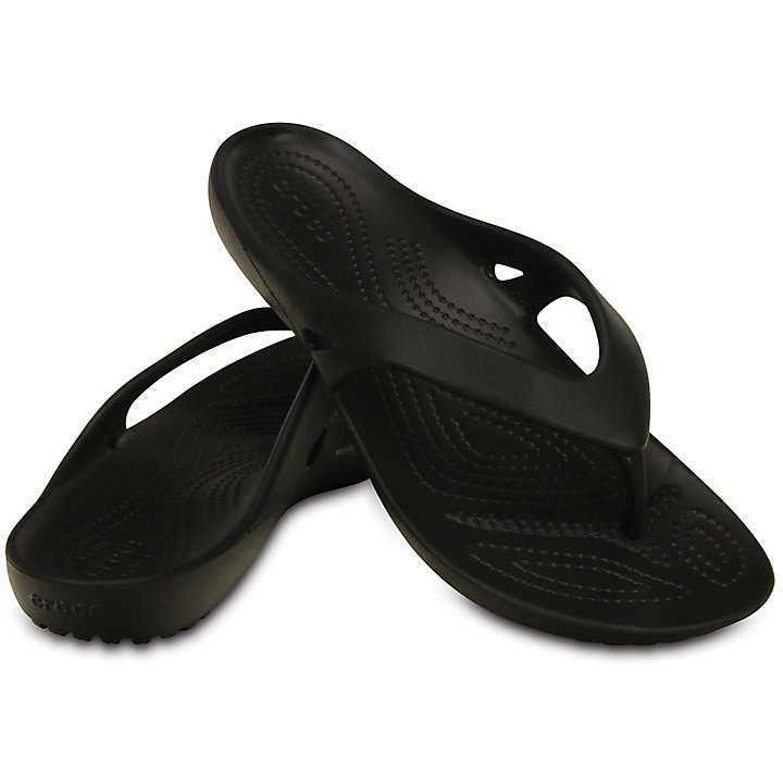 Sandales Crocs Kadee II Flip Noir Femme | YXS-2559587