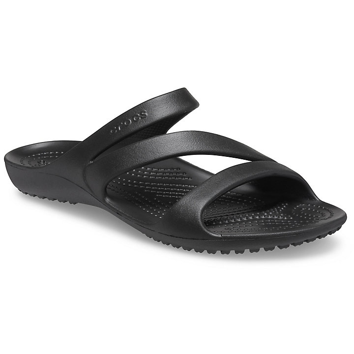 Sandales Crocs Kadee II Sandal Noir Femme | CIC-1788178