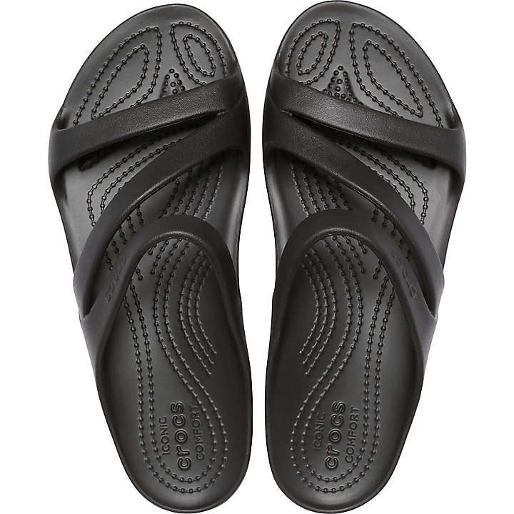 Sandales Crocs Kadee II Sandal Noir Femme | CIC-1788178