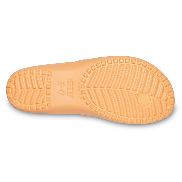 Tong Crocs Kadee II Flip Orange Femme | QBX-7334908