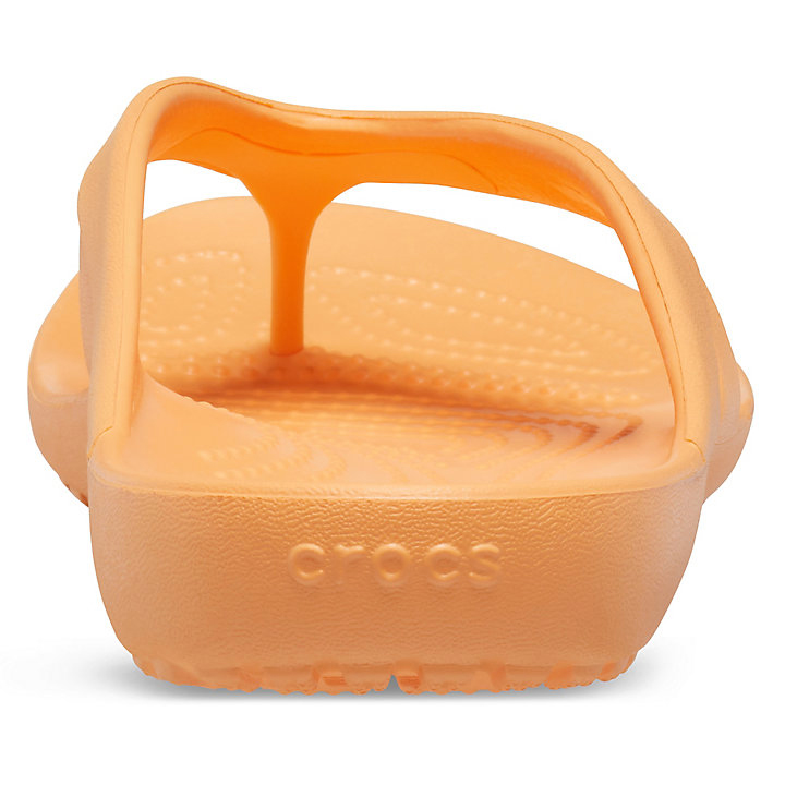 Tong Crocs Kadee II Flip Orange Femme | QBX-7334908