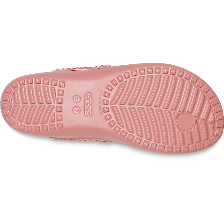 Tong Crocs Kadee II Embellished Flip Corail Femme | OFI-6530823