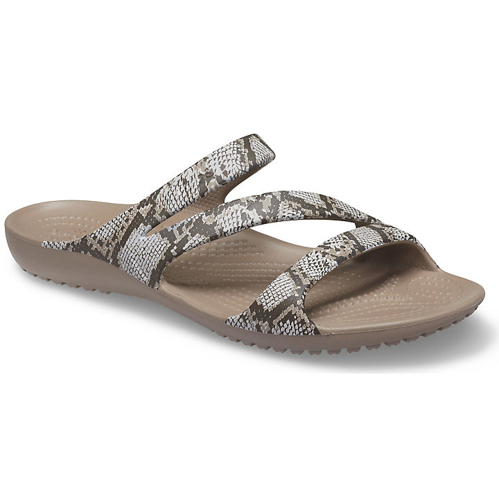 Sandales Crocs Kadee II Graphic Sandal Serpent Femme | ZBG-9267387