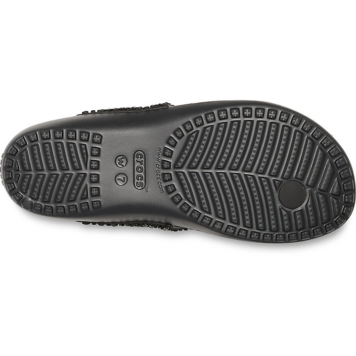 Sandales Crocs Kadee II Embellished Flip Noir Femme | NEX-1763931