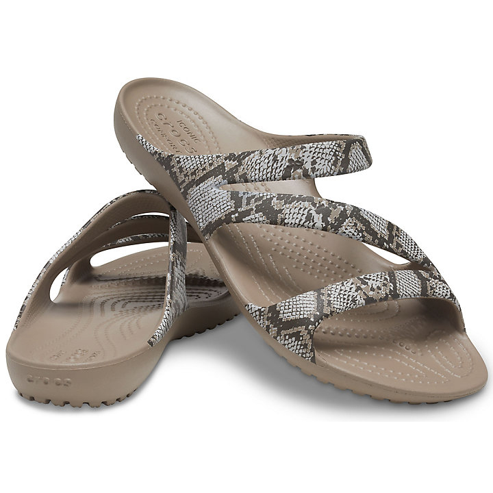 Sandales Crocs Kadee II Graphic Sandal Serpent Femme | ZBG-9267387