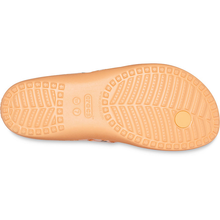 Tong Crocs Kadee II Seasonal Graphic Flip Orange Femme | XXF-7627538