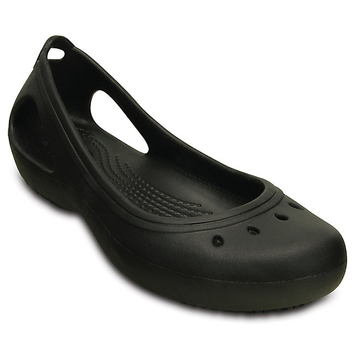 Flats Crocs Kadee Travail Plates Noir Femme | UUN-9520819