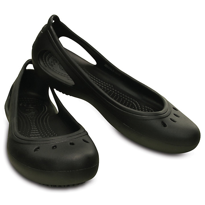 Flats Crocs Kadee Travail Plates Noir Femme | UUN-9520819