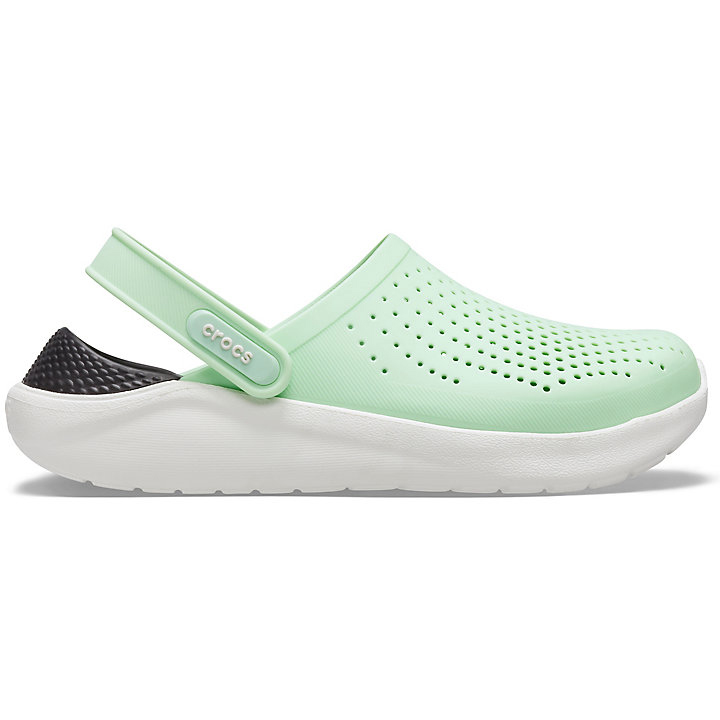 Sabots Crocs LiteRide Clog Menthe Blanche Femme | XGJ-1575792