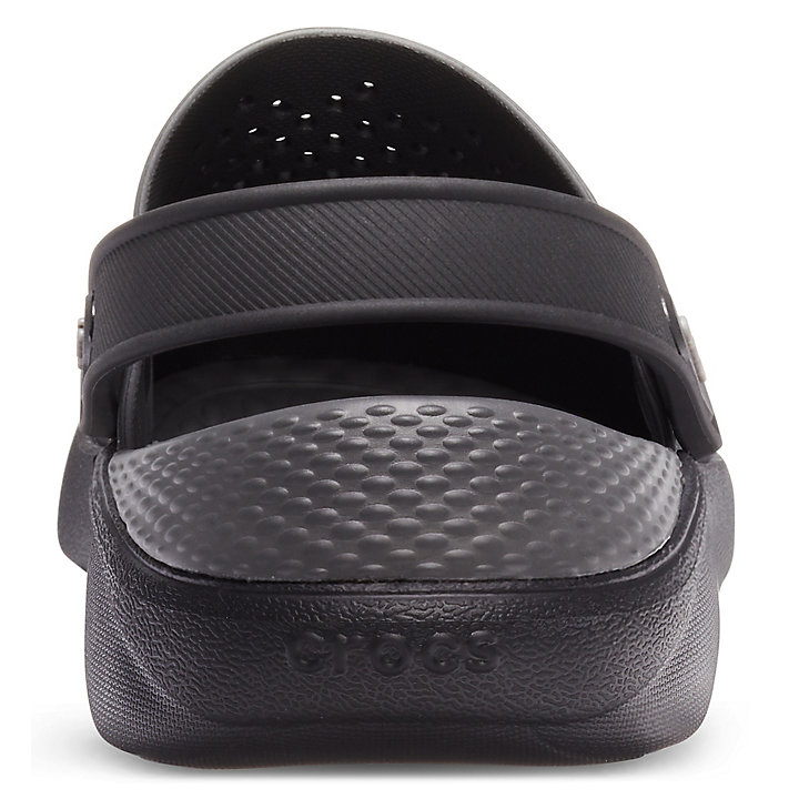 Sabots Crocs LiteRide Clog Noir Grise Femme | SIN-9579097