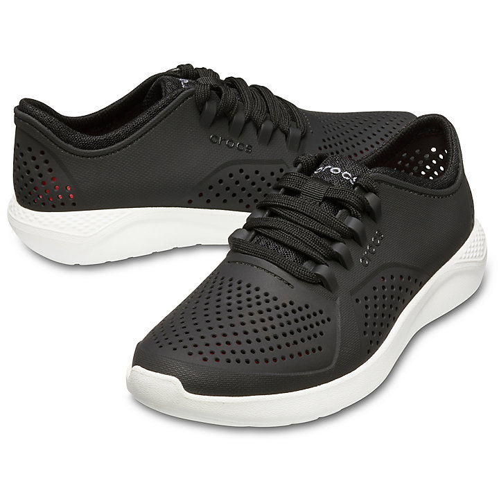 Baskets Crocs LiteRide Pacer Noir Femme | EFG-0329506