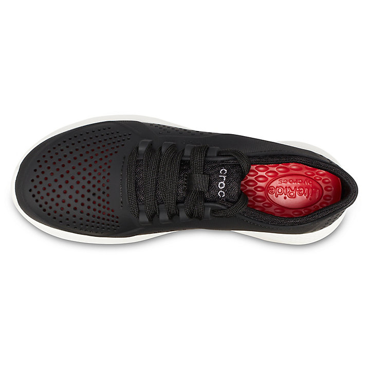 Baskets Crocs LiteRide Pacer Noir Femme | EFG-0329506